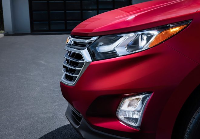 Chevrolet equinox front grill