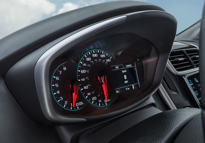 Chevrolet Sonic speedometer