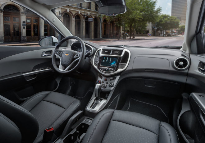 Chevrolet Sonic interiors