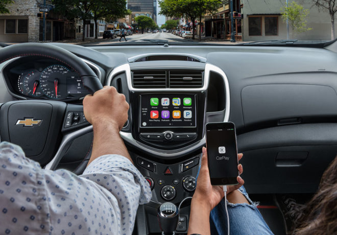Chevrolet Sonic dash board